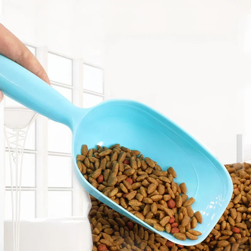 Plastic Pet Food Scoop 3 Colors | Dog & Cat Feeder Spoon Pet Food Scoop Peaceful Pleasures Health and Wellness