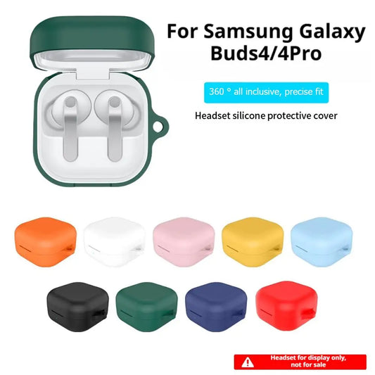 For Samsung Galaxy Buds4 4 Pro Earbuds With Silicone Case, Shock-resistant Charging Case Peaceful Pleasures Health and Wellness
