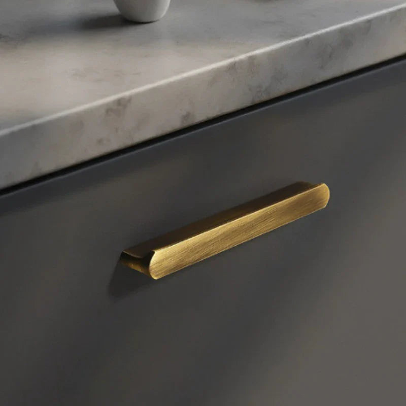 Pure Brass Antique Bronze Cabinet Drawer Handle & Door Knob