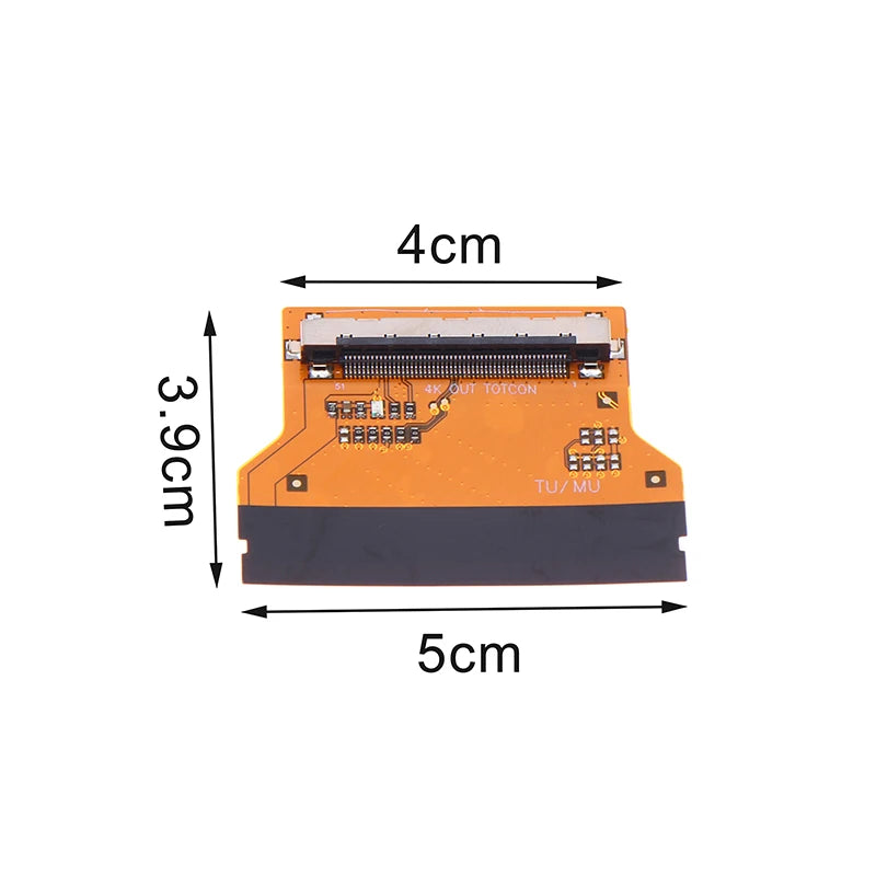 1/3Pcs For TV Motherboard 96P To 51P TUMU RUNU 4K TV Adapter Plate Repair Parts Peaceful Pleasures Health and Wellness