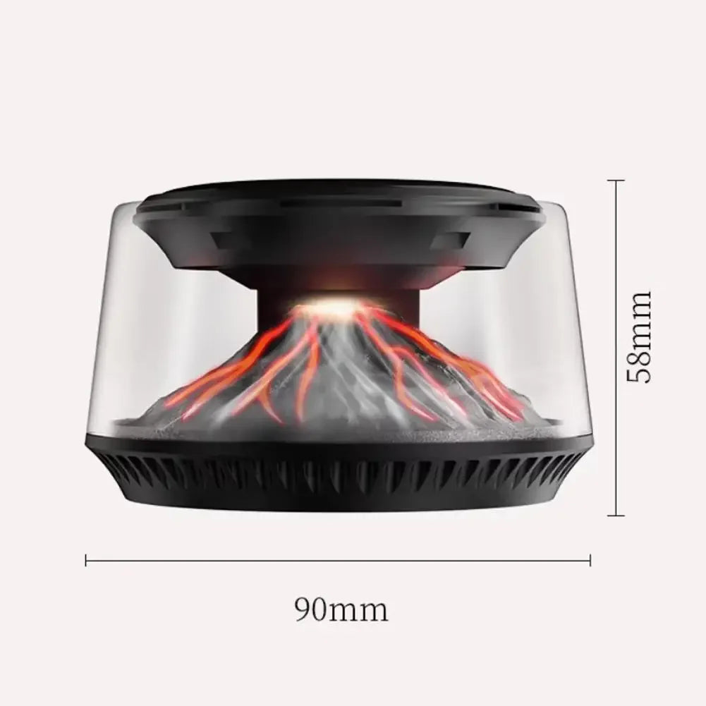 2026 NEW Car Perfume Diffuser, 360° View Mirror Mount Volcanic Iceberg Car Decoration Automatic Spray Air Freshener Car Interior Peaceful Pleasures Health and Wellness