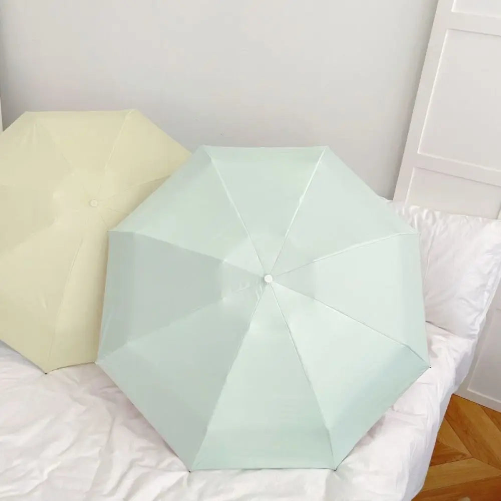 UV Protection Foldable Umbrella – Compact, Windproof, Dual Use