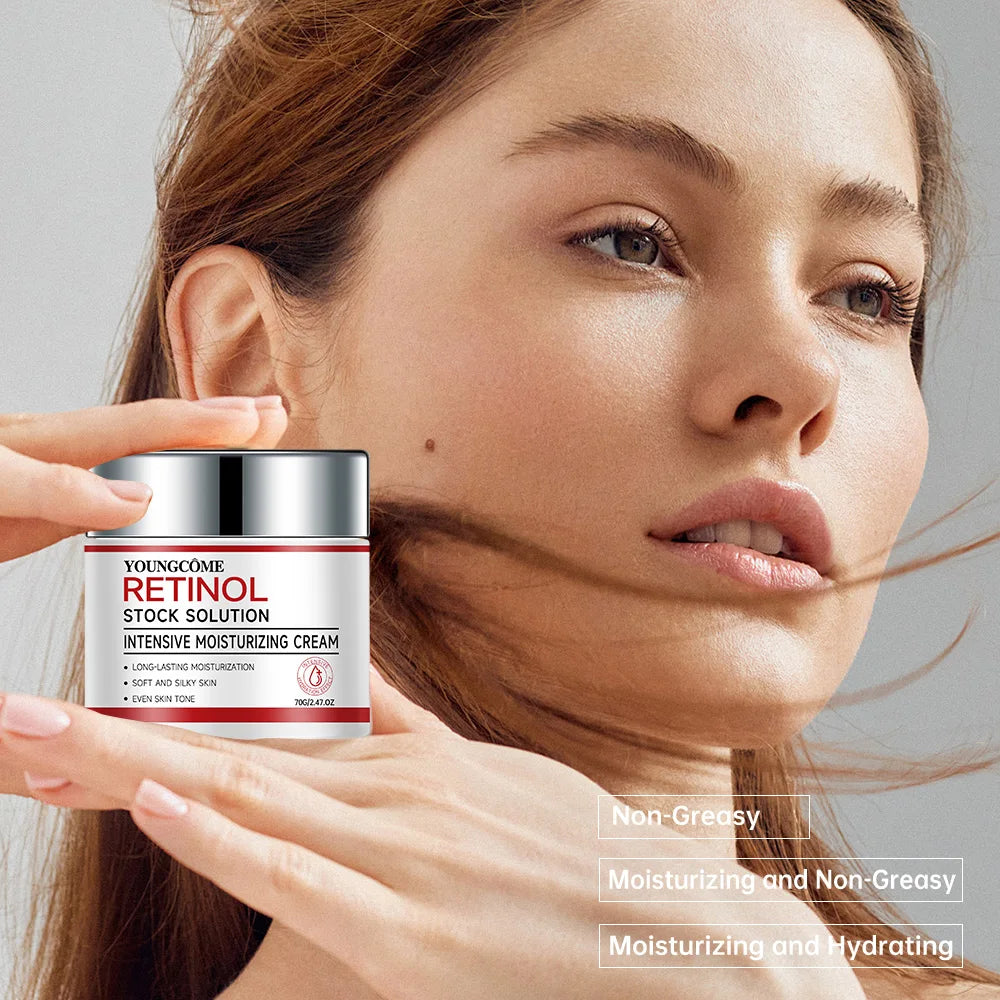 Retinol Lifting Firming Cream Collagen Smooth wrinkles Face Cream For Moisturizer Whitening Brighten Skin Products Peaceful Pleasures Health and Wellness