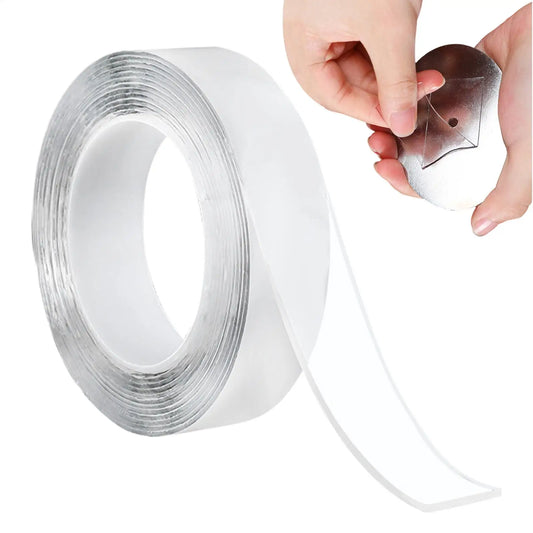 Heavy Duty Double Sided Tape 10Ft Clear Removable Adhesive Double Sided Tape Peaceful Pleasures Health and Wellness