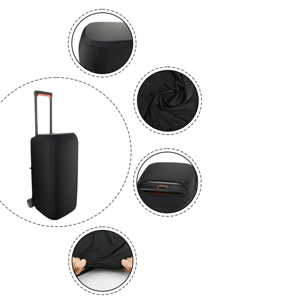 Black Dust Cover For JBL Partybox 310 / 320 Bluetooth Audio Dust Cover Outdoor Speaker Protective Cover Peaceful Pleasures Health and Wellness