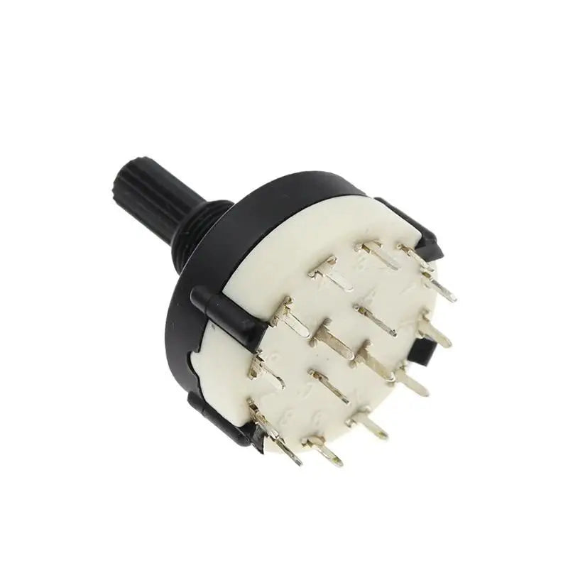RS26 Rotary Band Selector Switch | 1–4 Pole, 3–12 Position PCB