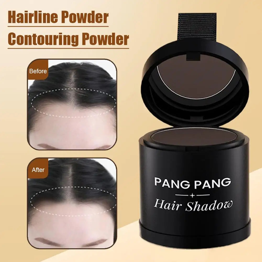Hair Line Powder Contour Powder 2 in 1 Long Lasting Cover Hair Gaps Root Touch Up Concealer for Hairline Repair Peaceful Pleasures Health and Wellness