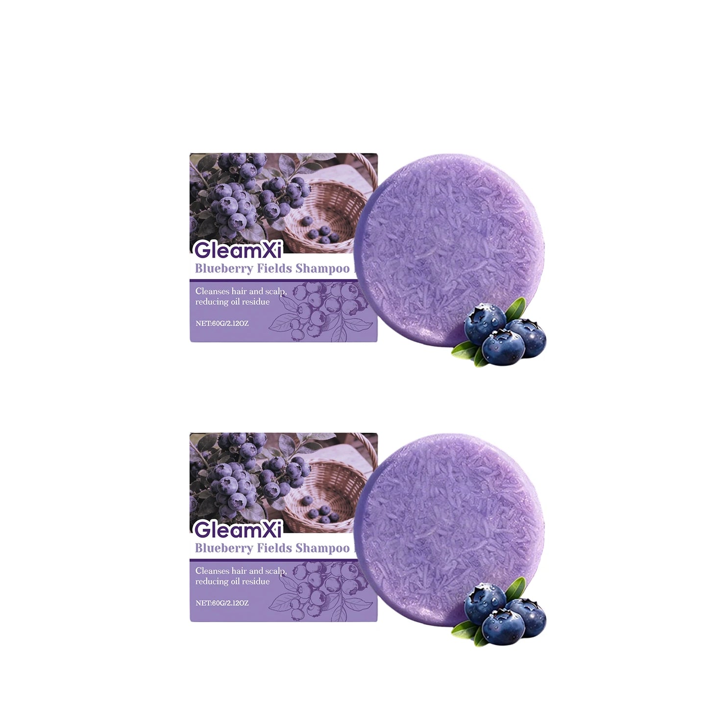 Gentle Cleansing Shampoo Bar Hydrating Strengthen Hair Roots Scalp Treatment Shiny Hair Lasting Fragrance Smoothing Shampoo Soap Peaceful Pleasures Health and Wellness 120g boxed