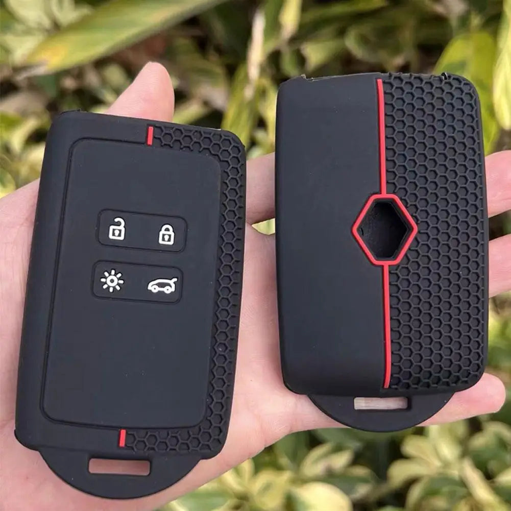 Silicone Car Key Cover for Renault Models Peaceful Pleasures Health and Wellness