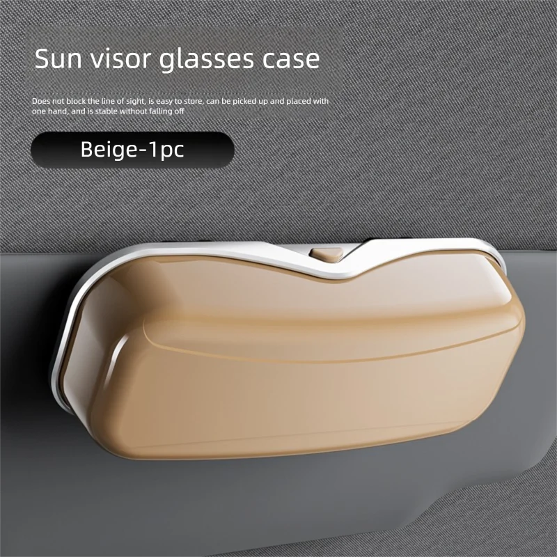 Car Sun Visor Glasses Case | Sunglasses Holder for Any Car