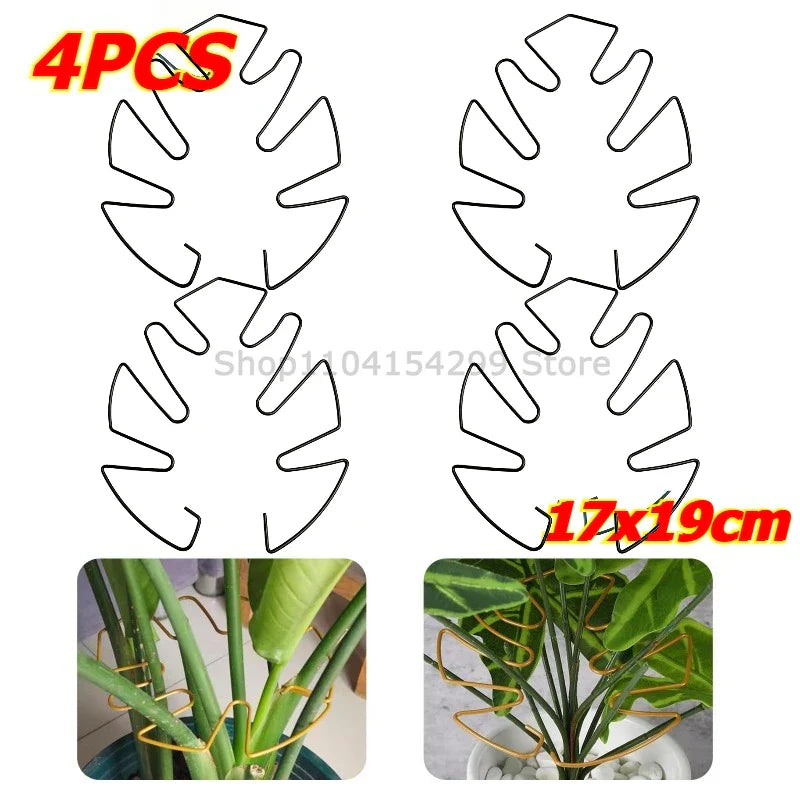 Adjustable Metal Plant Stem Support Clips | Vine & Flower Trainer