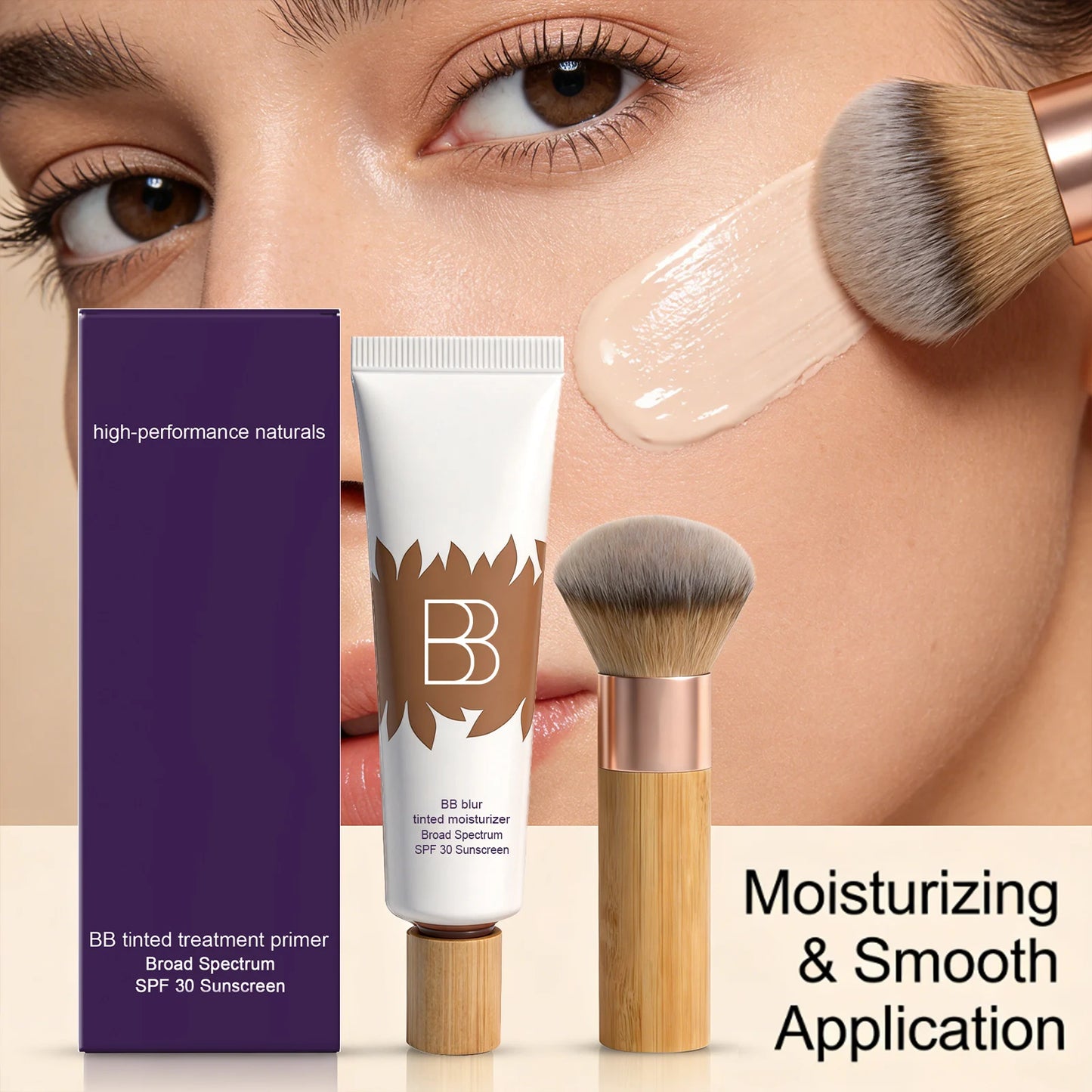 Moisturizing BB Cream Set | Even Skin Tone & Smooth Finish BB & CC Cream Peaceful Pleasures Health and Wellness