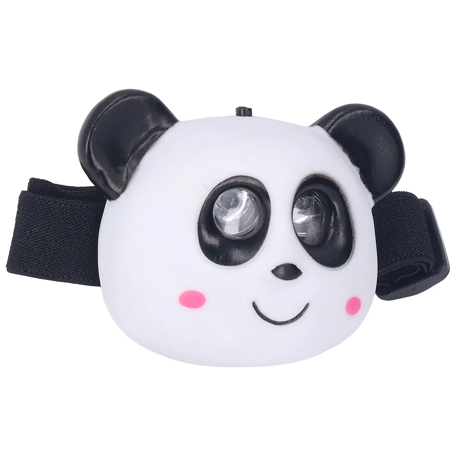 Kids Cartoon Headlamp Cartoon 10000H White Light Portable 2 Modes LED Animal Headlight Button for Children Peaceful Pleasures Health and Wellness