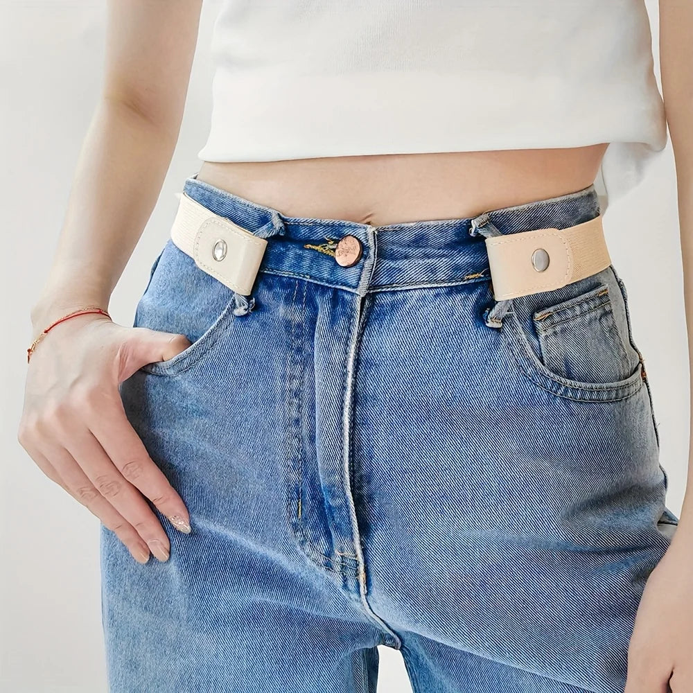 Lazy Person's Belt Macaron Casual Accessory Invisible Loose Fit
