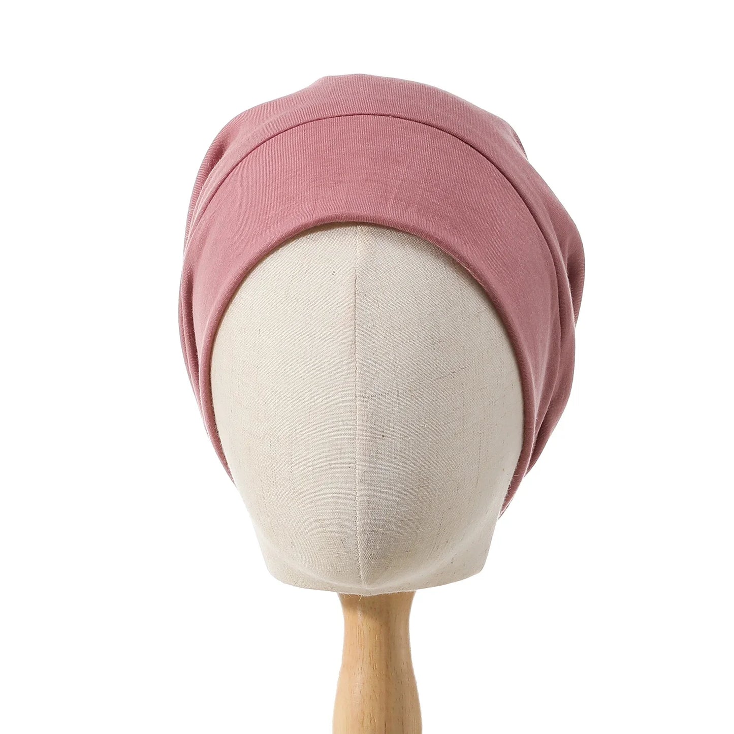 Women's Satin Turban Beanie | Hijab Sleeping Cap Headwrap