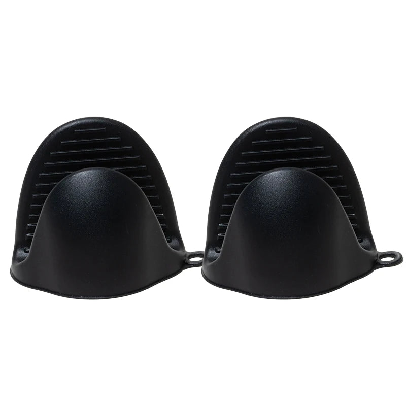 2-Pack Silicone Oven Mitts | Heat-Resistant Mini Pot Holders