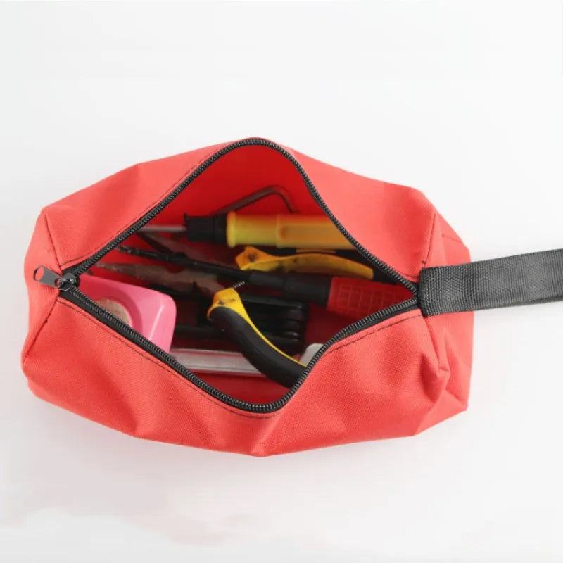 Canvas Tool Organizer Bag | Waterproof Zipper Pouch for Tools