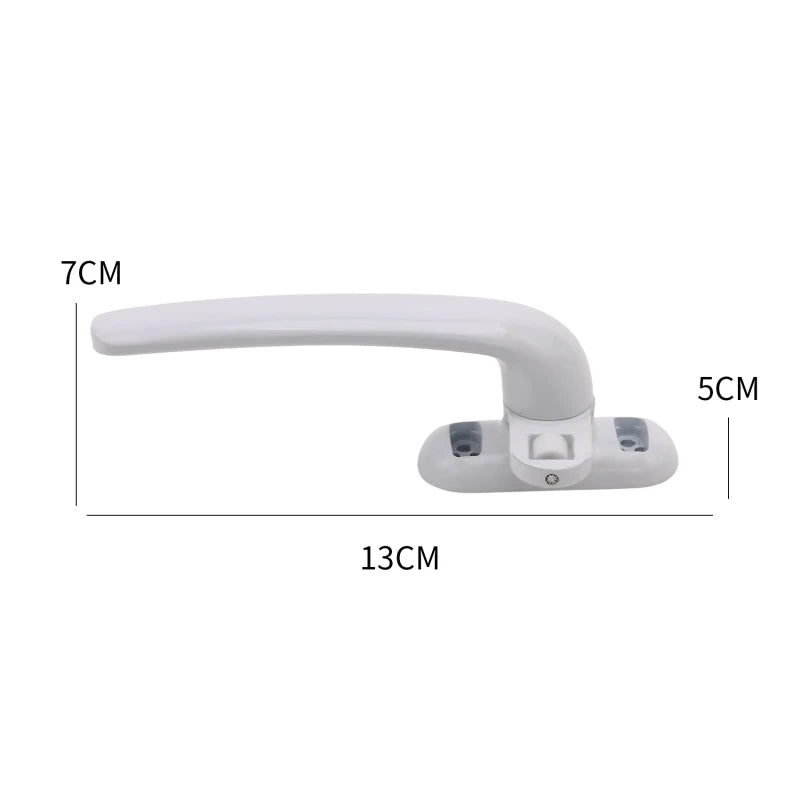 Aluminum Alloy Window Handle Casement Window Lever Lock for Sliding Window Door Handle Replacement Hardware Accessories Peaceful Pleasures Health and Wellness