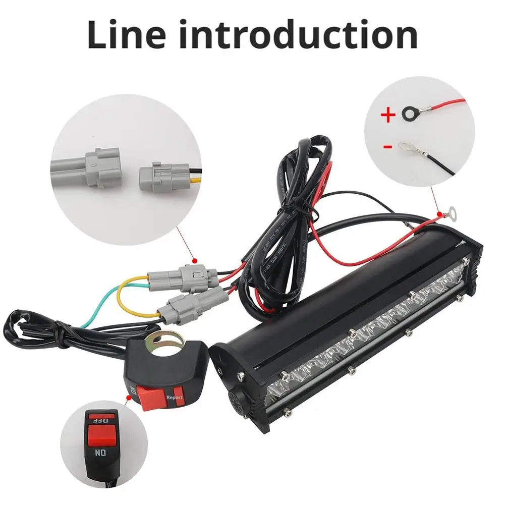 60W LED Work Light Bar Set 12V 24V – Jeep ATV SUV 4WD LED Work Light Bar Peaceful Pleasures Health and Wellness