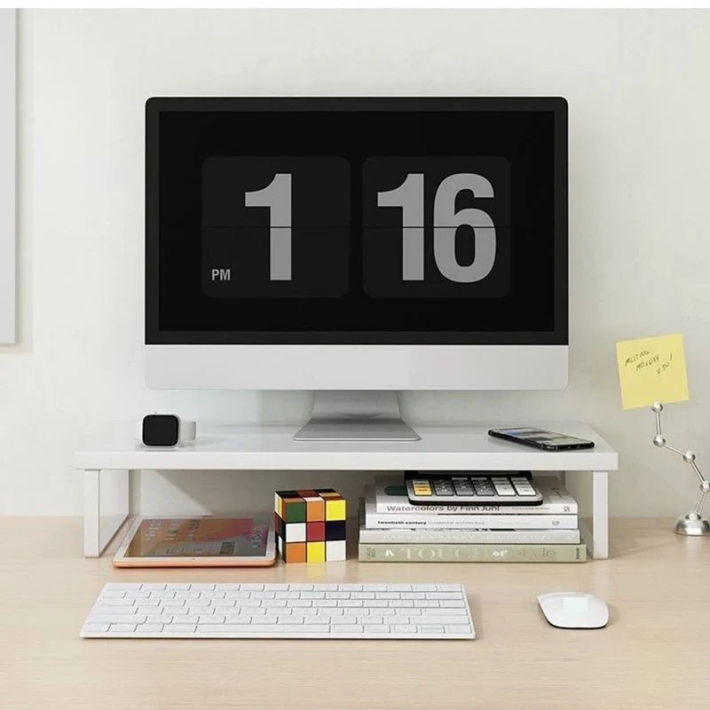Wooden Monitor Stand & Desk Organiser – 2 Sizes