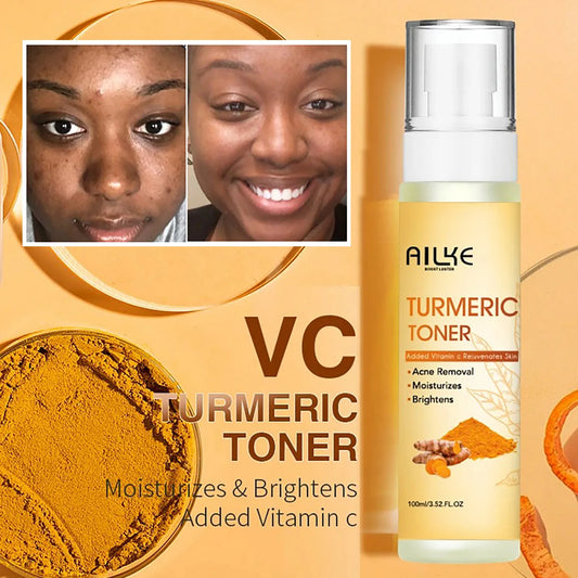 AILKE Organic Turmeric & Vitamin C Face Toner 100ml Face Toner Peaceful Pleasures Health and Wellness 1 Bottle