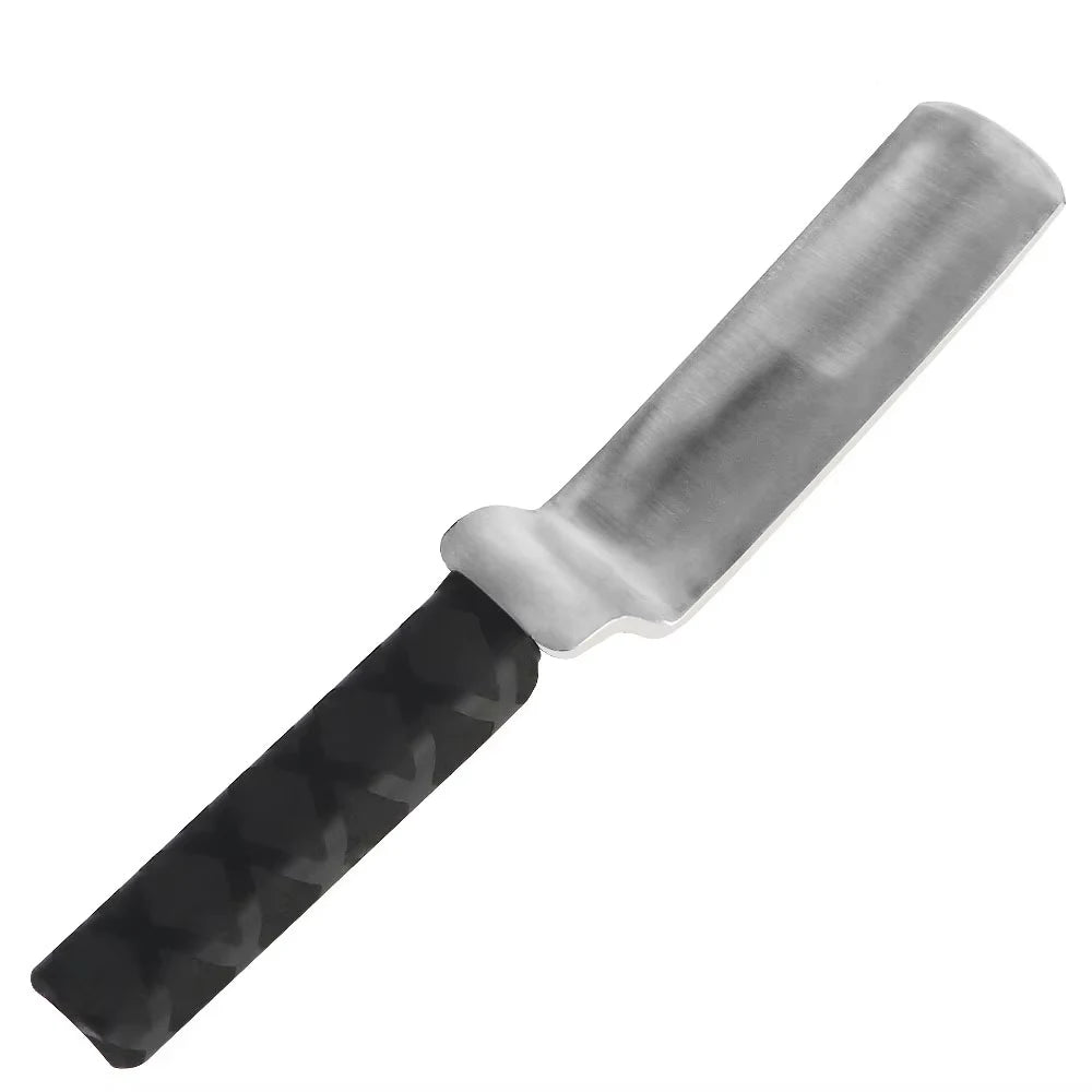 Z-Type PDR Dent Repair Tool Stainless Steel Rubber Handle Leveling Flapping Pad Car Auto Body Dent Removal Tool Peaceful Pleasures Health and Wellness 1PCS