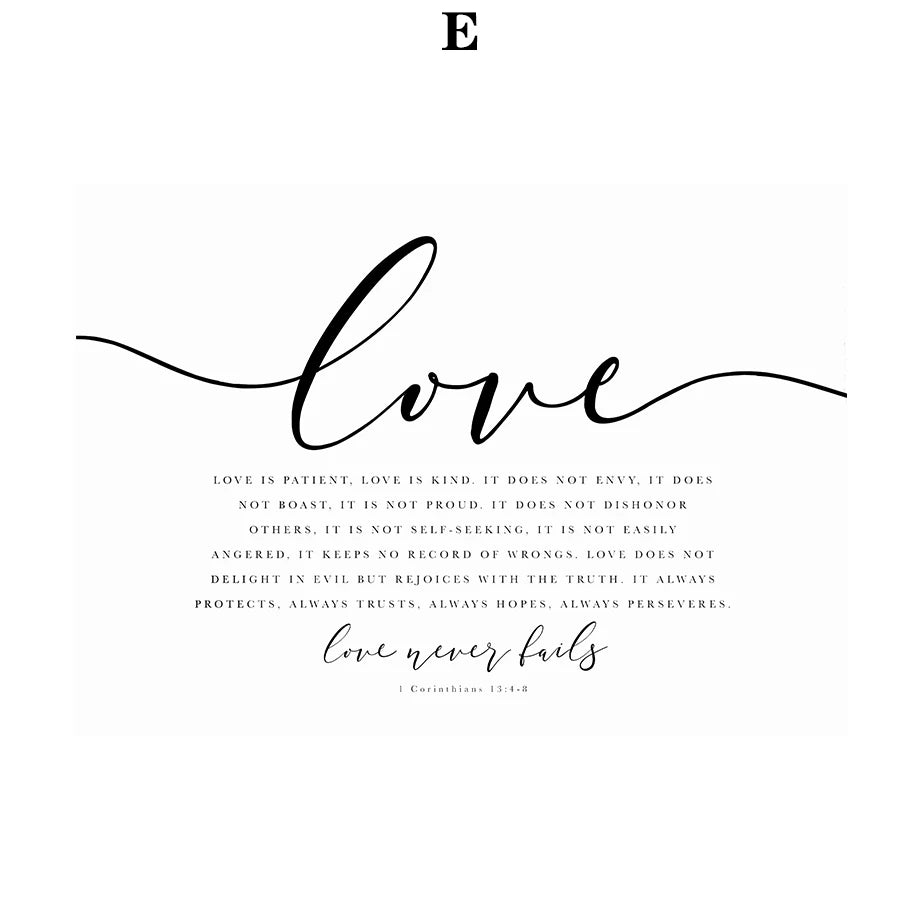 Modern Bible Verse Wall Art Religious Easter Gift Christian Decor Wall Art Canvas Painting Nordic Poster Home Living Room Dec Peaceful Pleasures Health and Wellness E 50x70cm