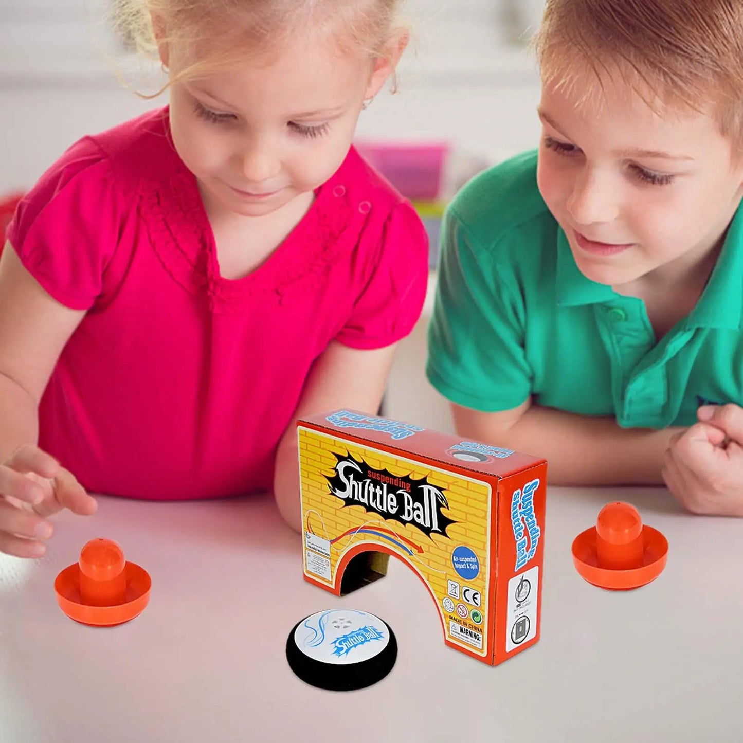 Mini Electric Hover Hockey Puck – Kids Tabletop Floating Game