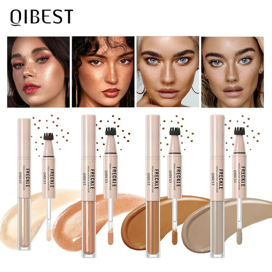 QIBEST 2-in-1 Freckle Pen – Highlight & Contour | All Skin Types Freckle Contour Pen Oasis Select