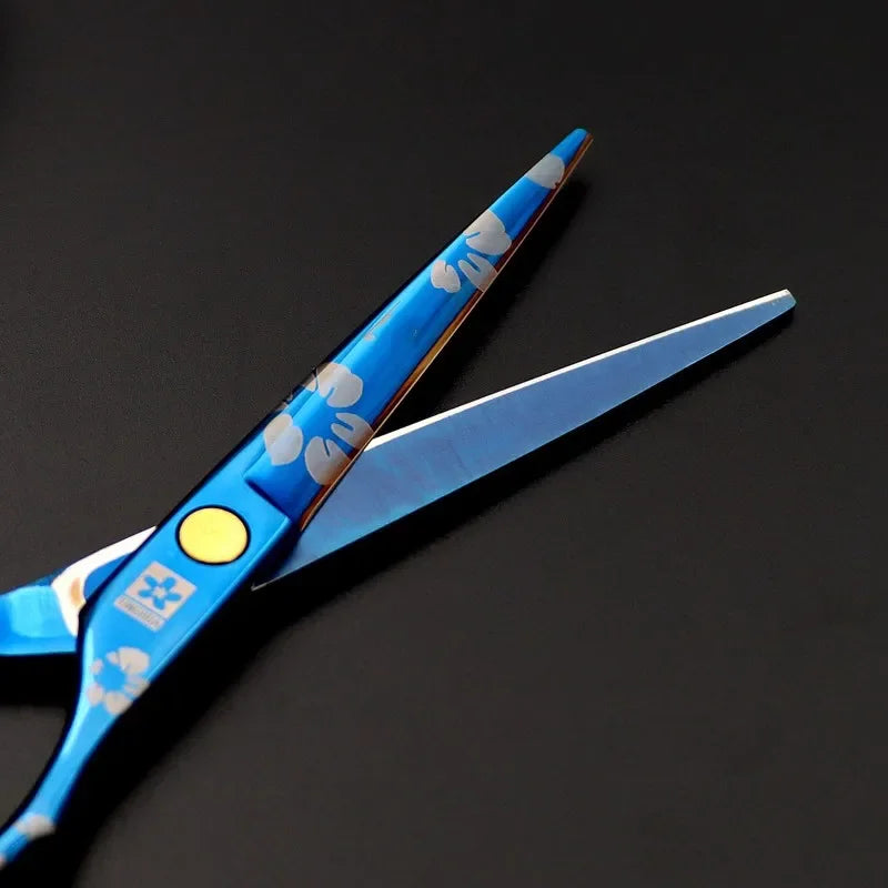 Professional Pet Grooming Scissors Kit – 6" Cutting & Thinning