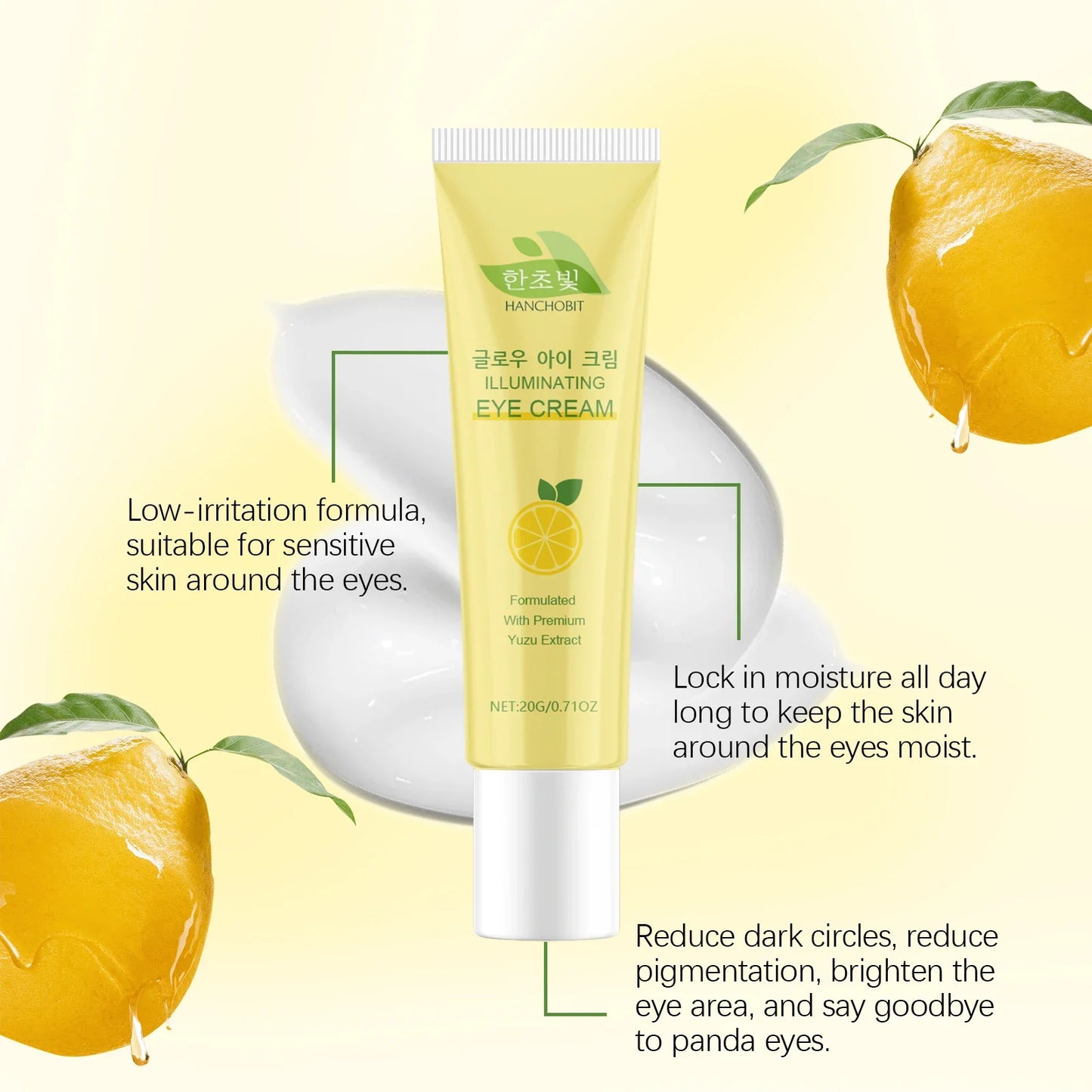 Hanchobit Firming Eye Cream – Hydration & Fine Line Reduction