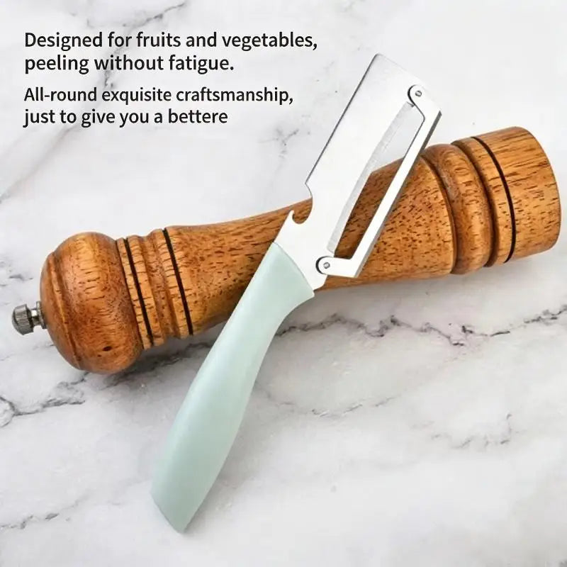 Multifunctional Vegetable Peeler with Bottle Opener | Steel Blade