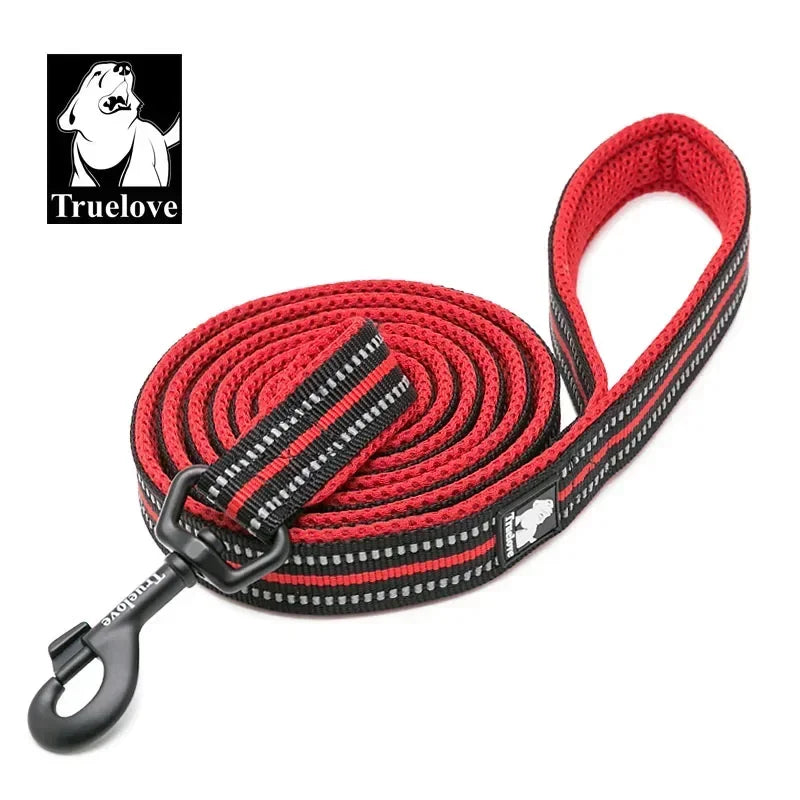 Truelove Soft Pet Leash Reflective Nylon Mesh Padded Puppy Large Dog or Cat Walking Training 11 Color 200cm TLL2112 Dropshipping Peaceful Pleasures Health and Wellness red XS 1.0cmX200cm China Mainland