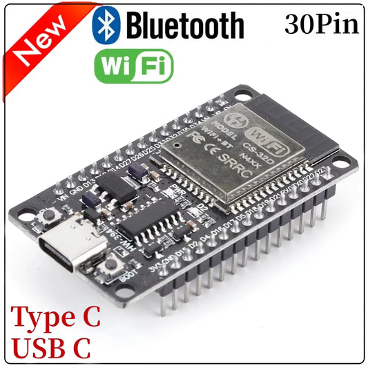 Esp32 Development Board Wireless WiFi Bluetooth module Ultra-Low Power Consumption Dual Core 30Pin 32S 32D 32 Peaceful Pleasures Health and Wellness