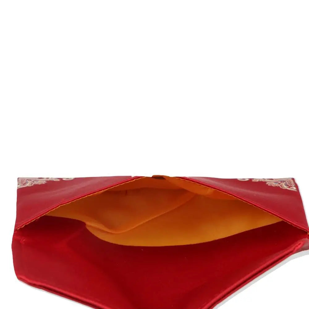 Chinese Brocade Red Envelope HongBao – Embroidered Tassel