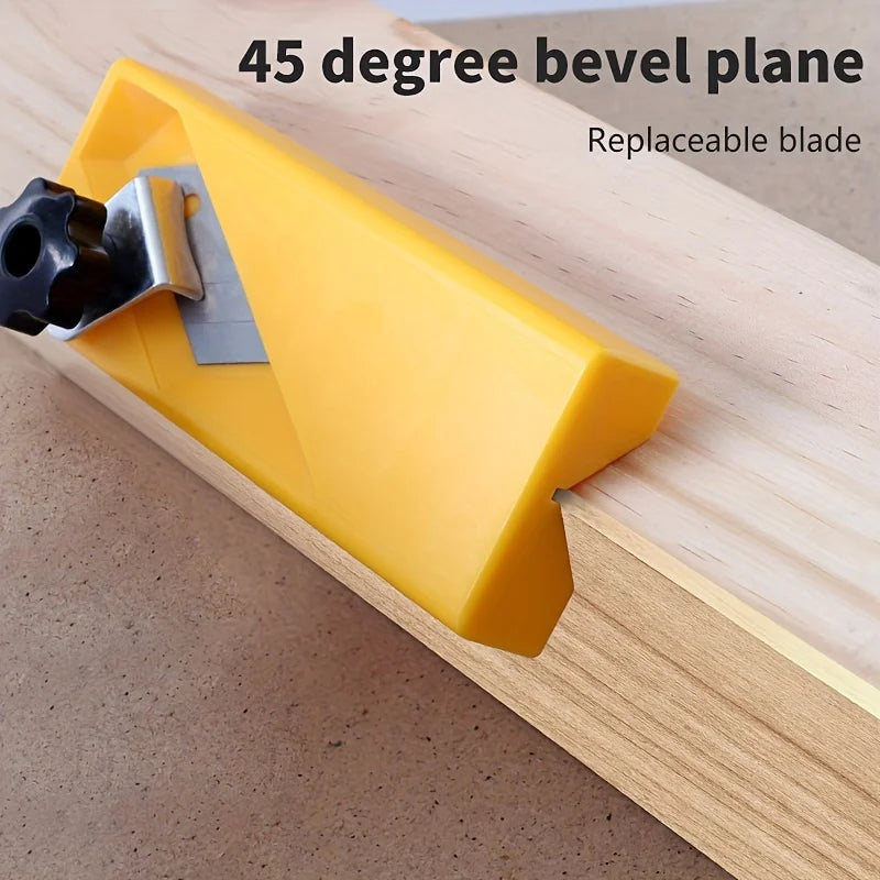 Wood Edge Trimmer Hand Planer Woodworking Chamfer Tool Plywood MDF
