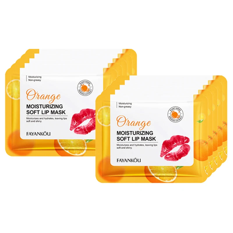 Crystal Collagen Lip Mask Patches – Cherry & Strawberry Plumper