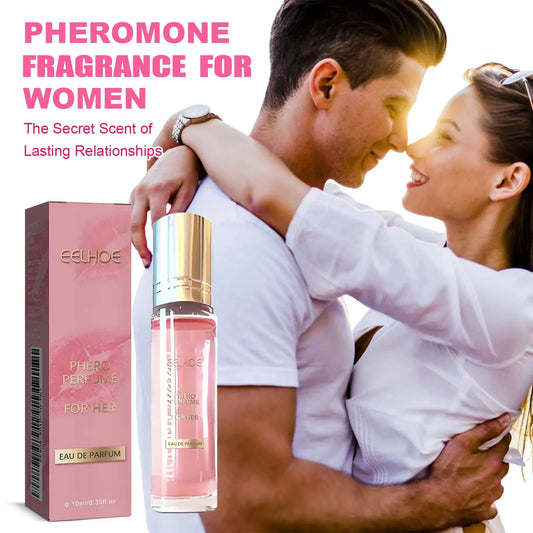 EELHOE 10ml Pink Rollerball Fragrance – Long-Lasting Scent Roll-On Fragrance Oasis Select