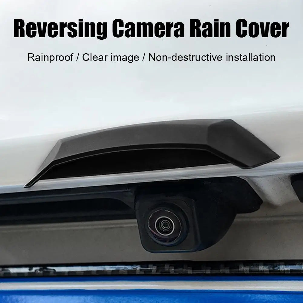 Universal Car 360 Camera Rain Shield Waterproof Cover Rear View Camera Sun Shade Protector Auto Exterior Decoration Accessory Peaceful Pleasures Health and Wellness