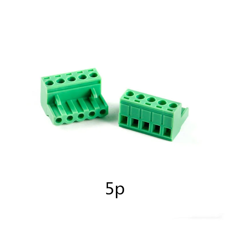10PCS 2EDGK 5.08mm TERMINAL BlOCK 5.08 PLUG-IN PCB CONNECTOR 2EDG PCB 2PIN /3P/4P/5P/6P/7P/8P/9P/10P Peaceful Pleasures Health and Wellness 5P