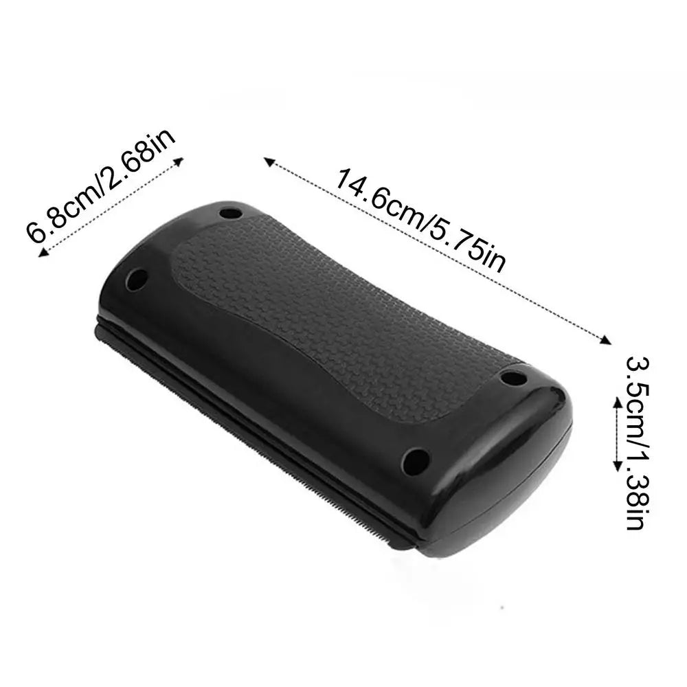 Pet Deshedding Brush for Cats & Dogs | Grooming Comb Pet Grooming Comb Peaceful Pleasures Health and Wellness Black CN