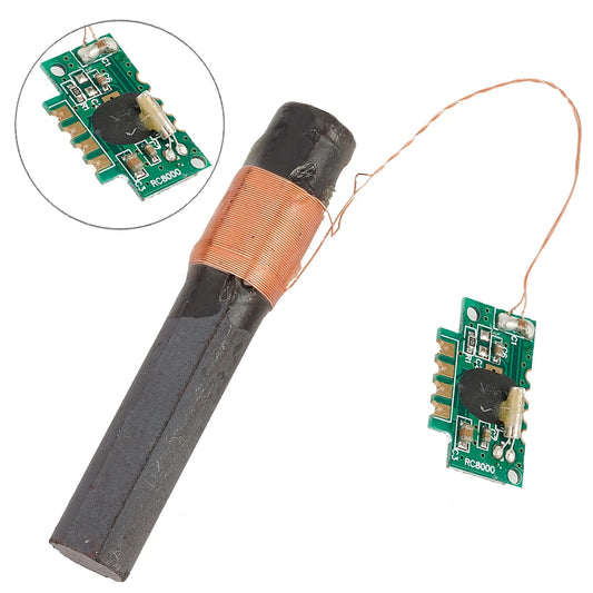 DCF77 Receiver Module Radio Time Clock Antenna Induction Signal Peaceful Pleasures Health and Wellness