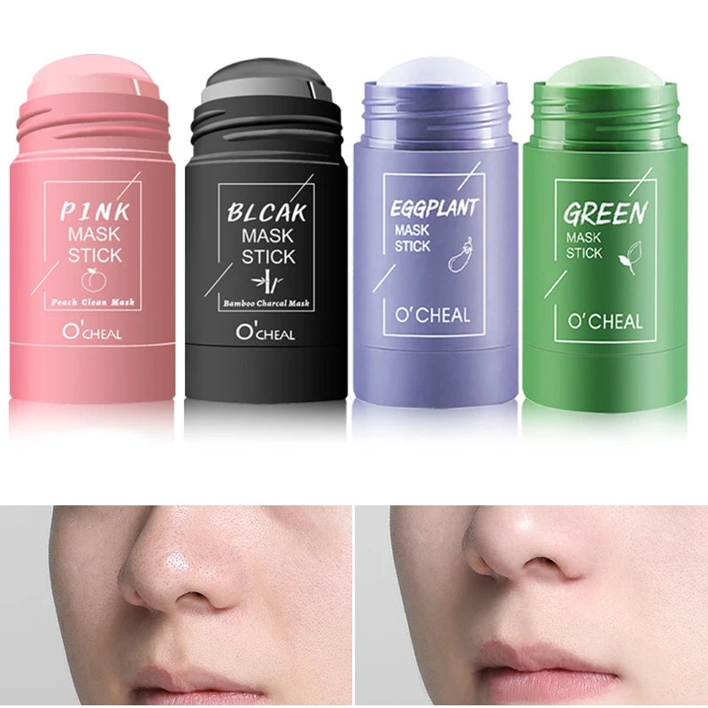 Green Tea Bamboo Charcoal Mud Mask Stick | Deep Pore Cleanser