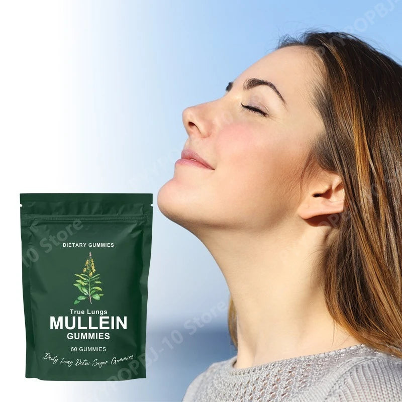 Mullein Gummy Supplement – Daily Body Care | 60 Capsules