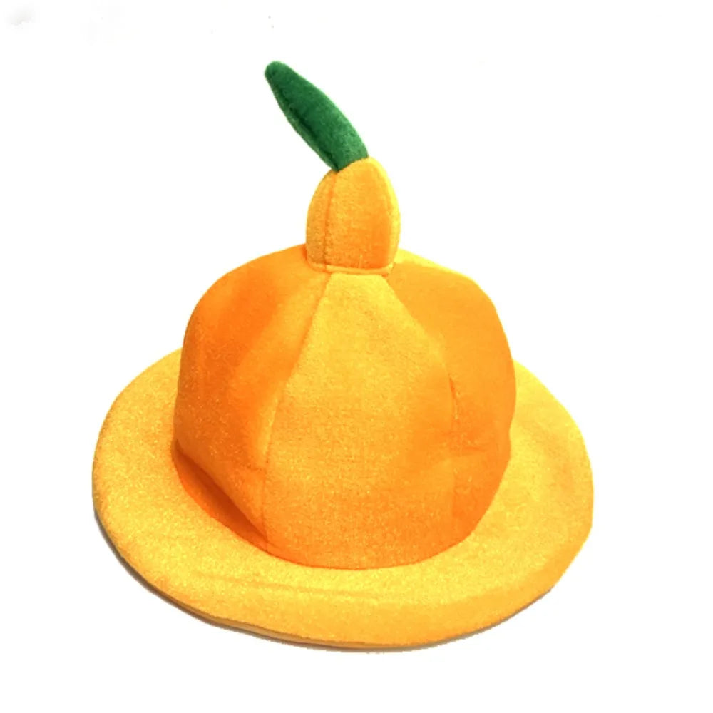 Funny Orange Fruit Bucket Hat | Unisex Novelty Party Cap
