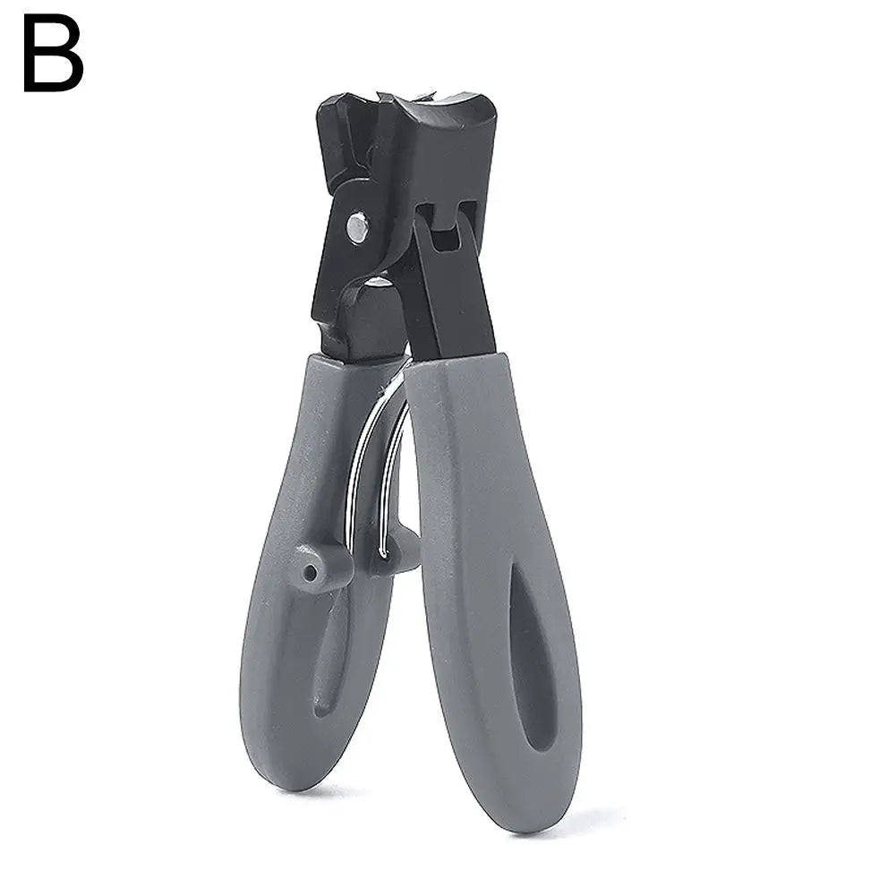 Ultra Sharp Stainless Steel Nail Clipper | Wide Jaw Anti-Splash