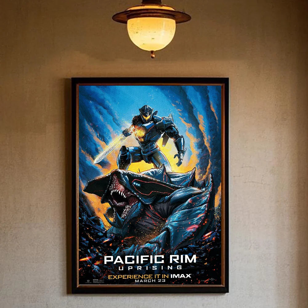 T-Pacific-Movie-Rims Poster HD art sticky wall waterproof home living room bedroom bar aesthetic decoration Peaceful Pleasures Health and Wellness z1 15X20cmNoframe