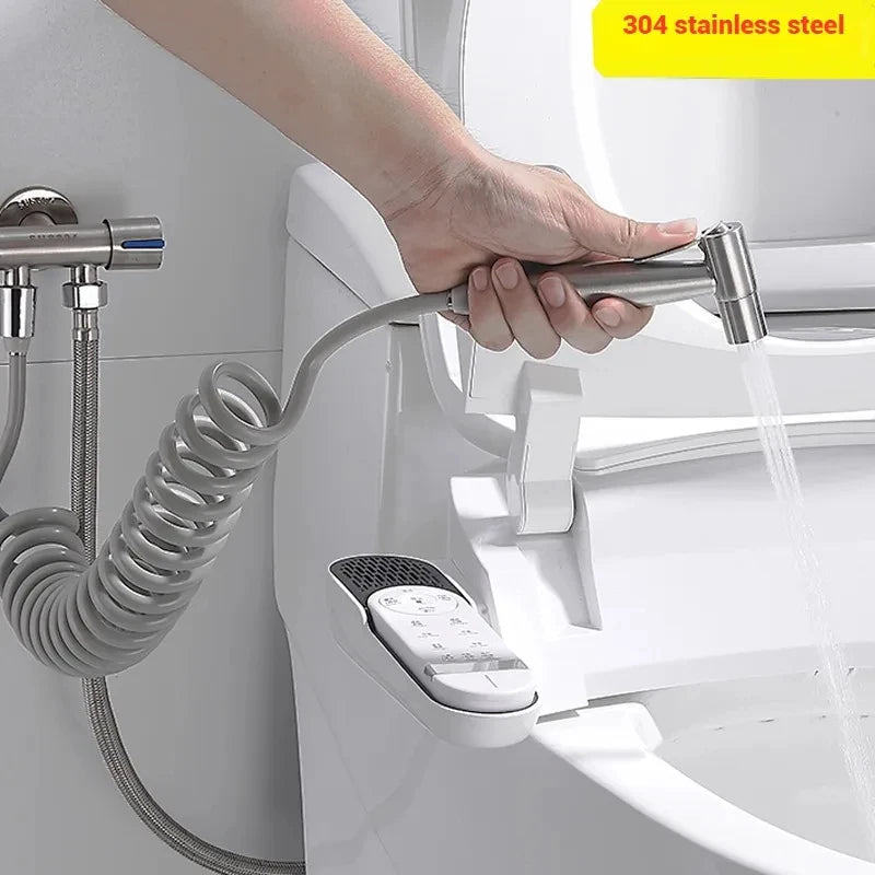 Handheld Bidet Sprayer – 304 Stainless Steel Toilet Spray Gun