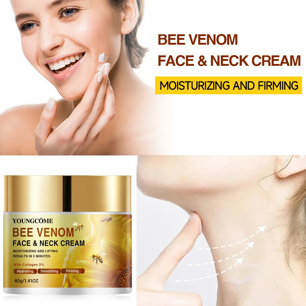 YOUNGCOME Bee Venom Face Cream – Firming, Lifting & Brightening Bee Venom Face Cream Peaceful Pleasures Health and Wellness