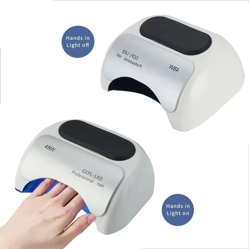 VamsLuna 48W UV LED Nail Lamp | Professional Gel Nail Dryer